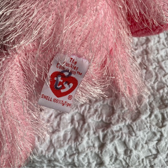 Vintage TY Punkies Pipsqueak the Elephant Beanie baby plushie Punkies Collection - Picture 7 of 8